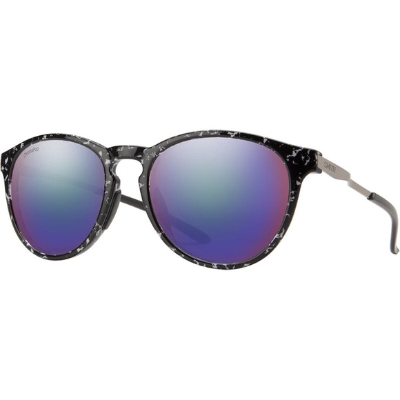 NWT Black Marble/ChromaPop Polarized Somerset Violet Mirror sunglasses - Picture 1 of 4